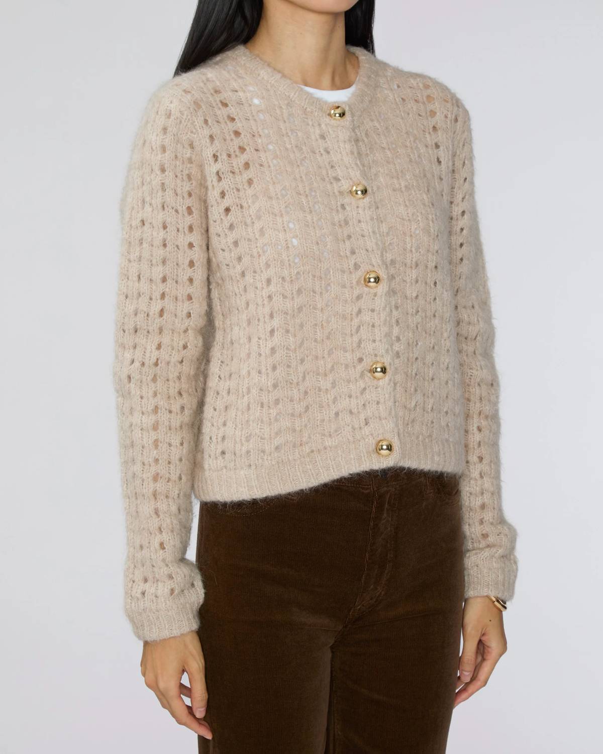 Frame - Plush Ribbed Cardigan