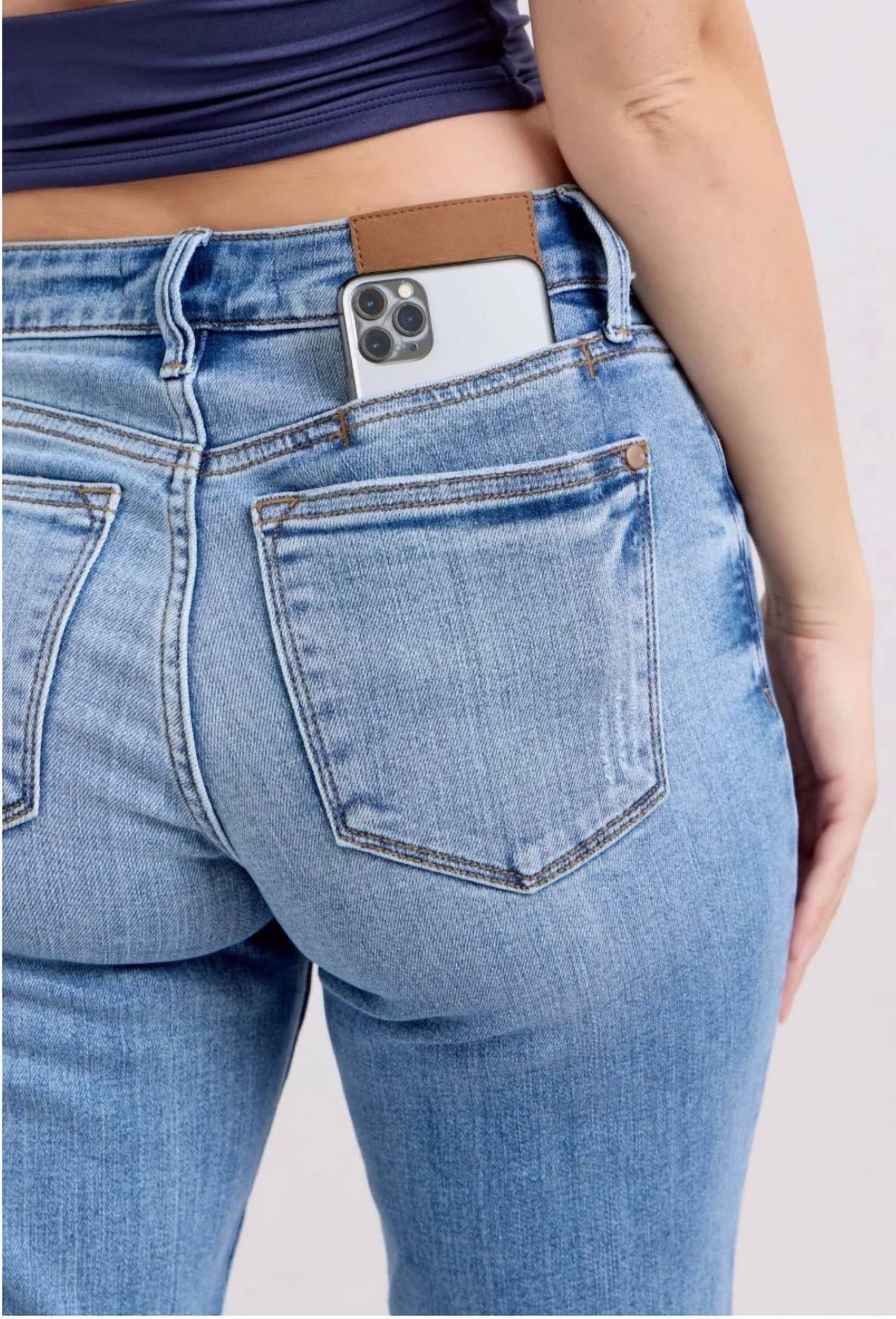 Judy Blue - Slim Fit With Cell Phone Pocket Jeans