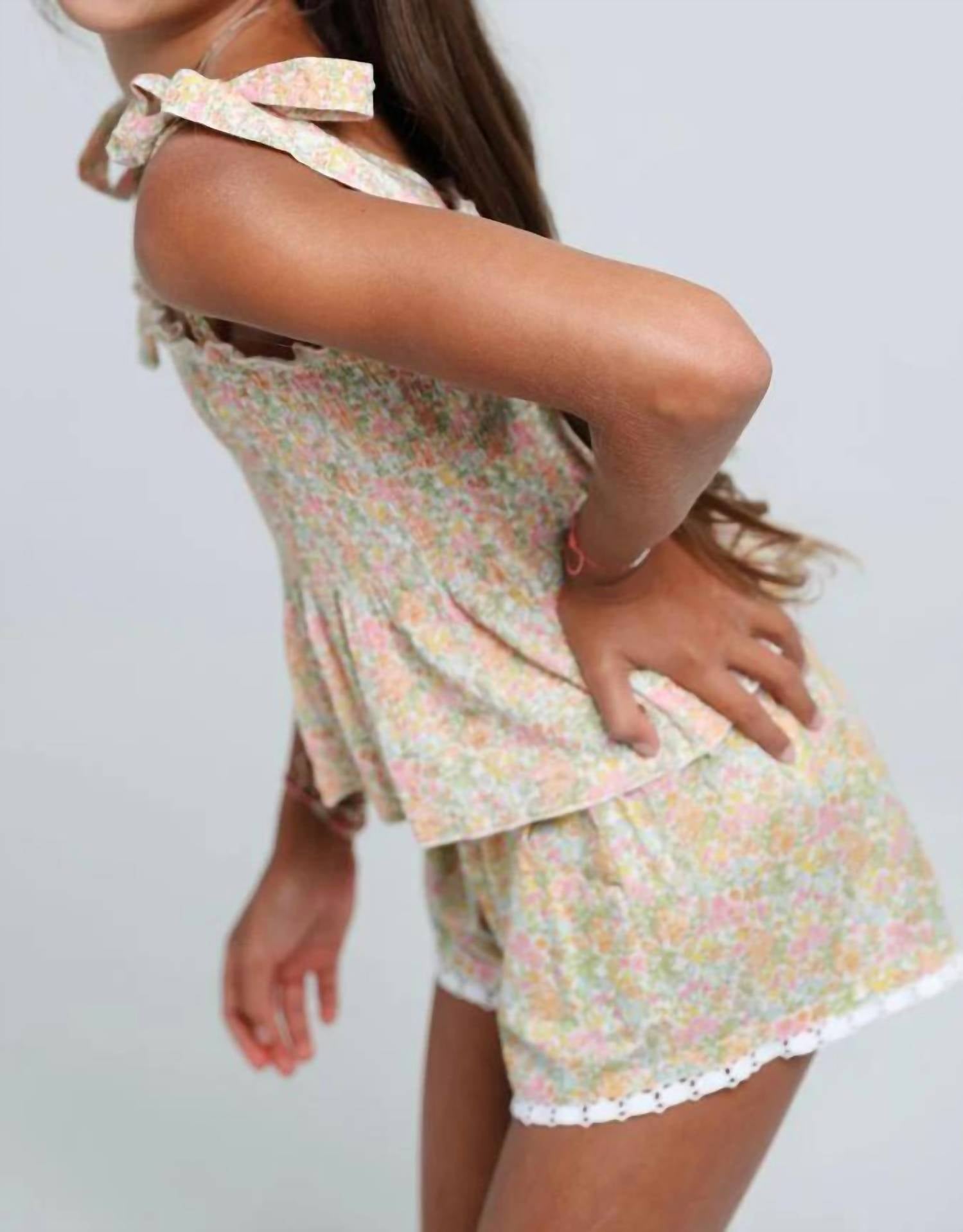 Summer Loving - Girl's Gigi Top