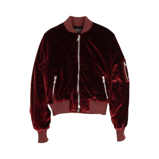 Amiri - Velvet Satin Bomber Jacket