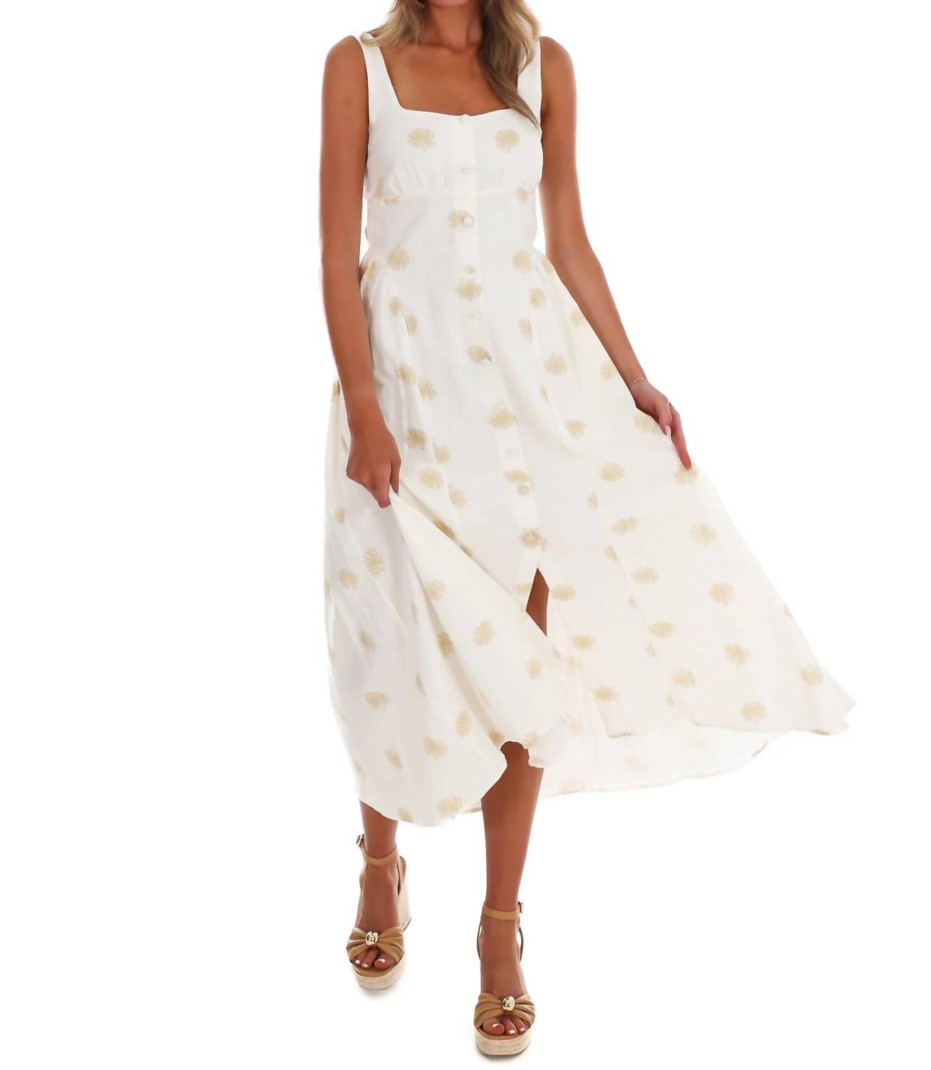 Blu Pepper - Women's Coastal Keepsake Midi Dress