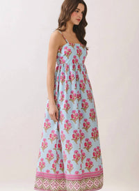 Tcec - Palm Blossom Maxi Dress