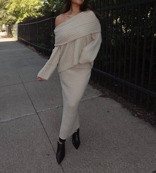 Le Lis - Brynn Sweater Skirt Set