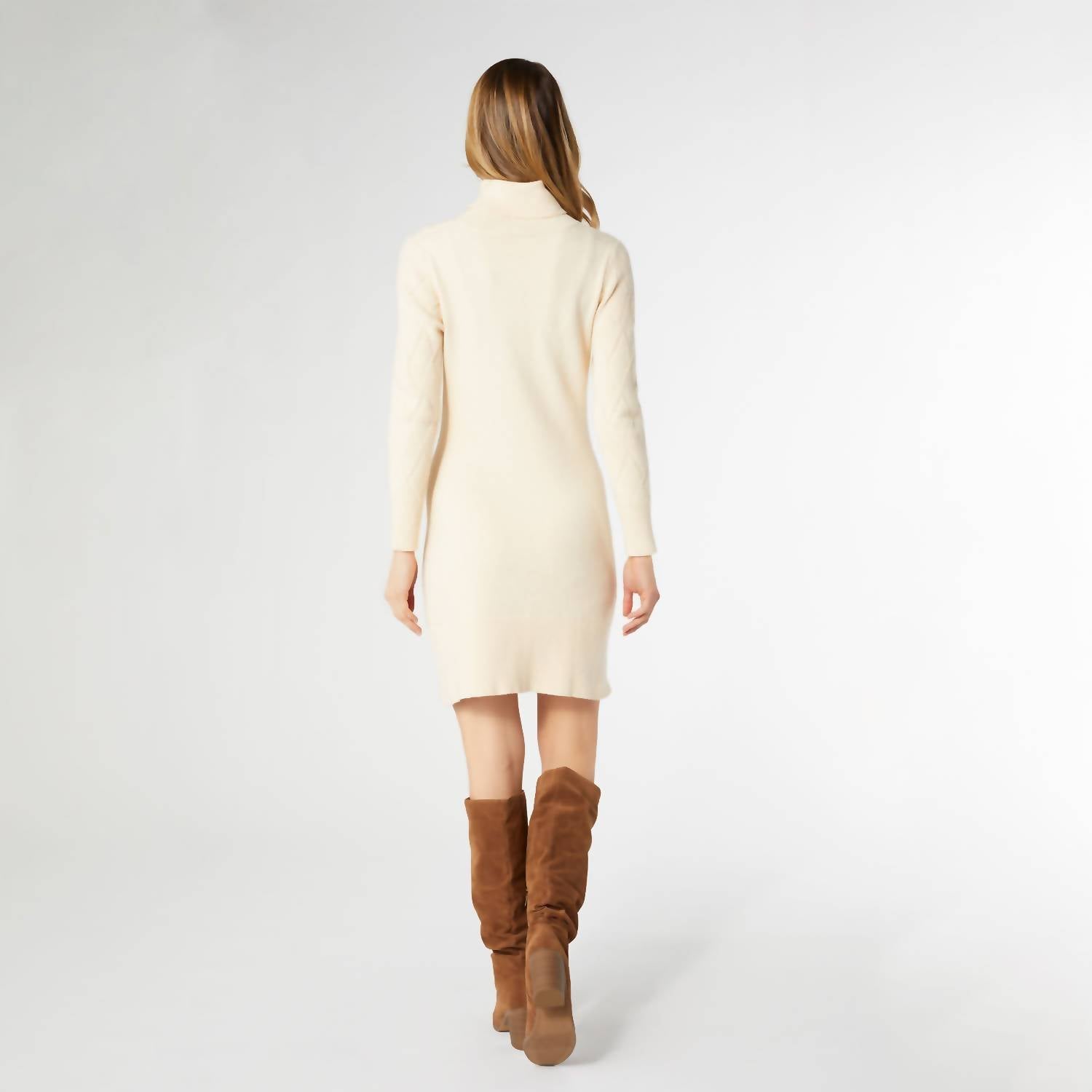 Coco + Carmen - Women's Catalina Roll Neck Sweater Dress