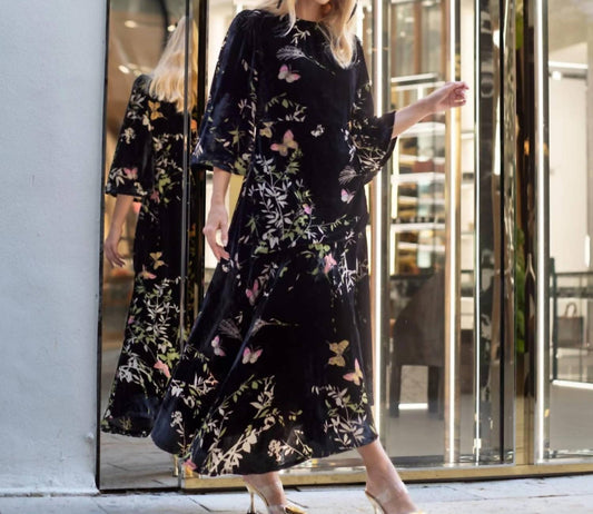 Esteem Couture - Alice Velvet Asymmetrical Dress