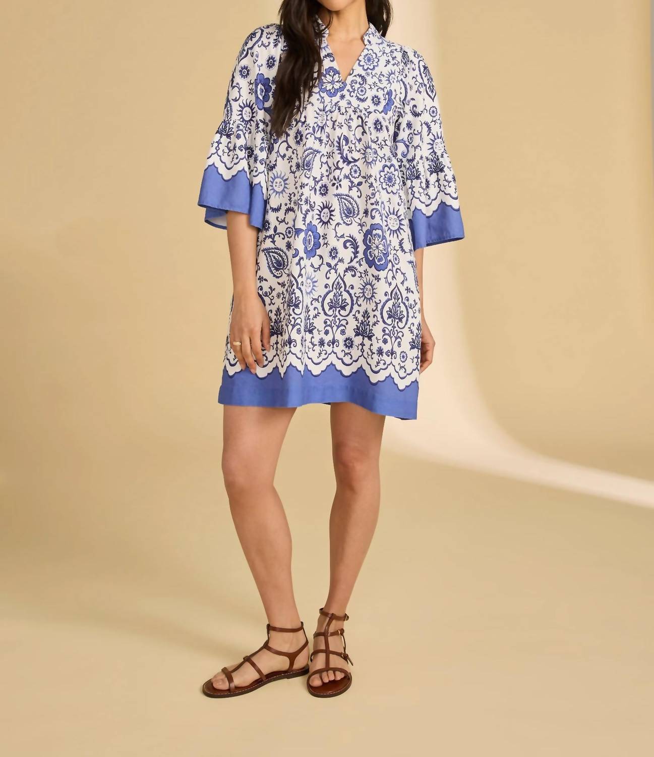 Fdj - Bell Sleeve Dress