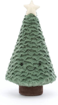 Jellycat - Kid's Amuseable Blue Spruce Christmas Tree Large 12" Soft Plush