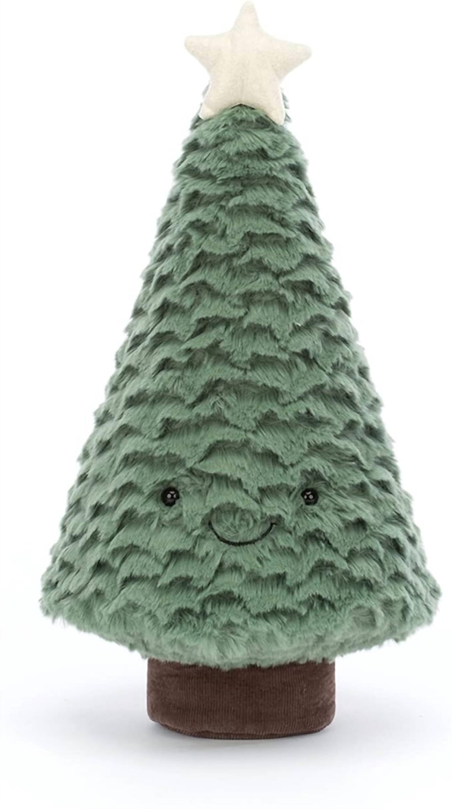 Jellycat - Kid's Amuseable Blue Spruce Christmas Tree Large 12" Soft Plush