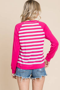 Emerald Collection - Striped Relaxed Top