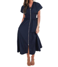 Entro - Women's Catch The Breeze Midi Dress