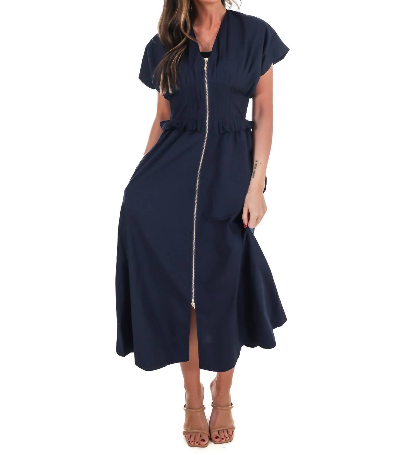 Entro - Women's Catch The Breeze Midi Dress