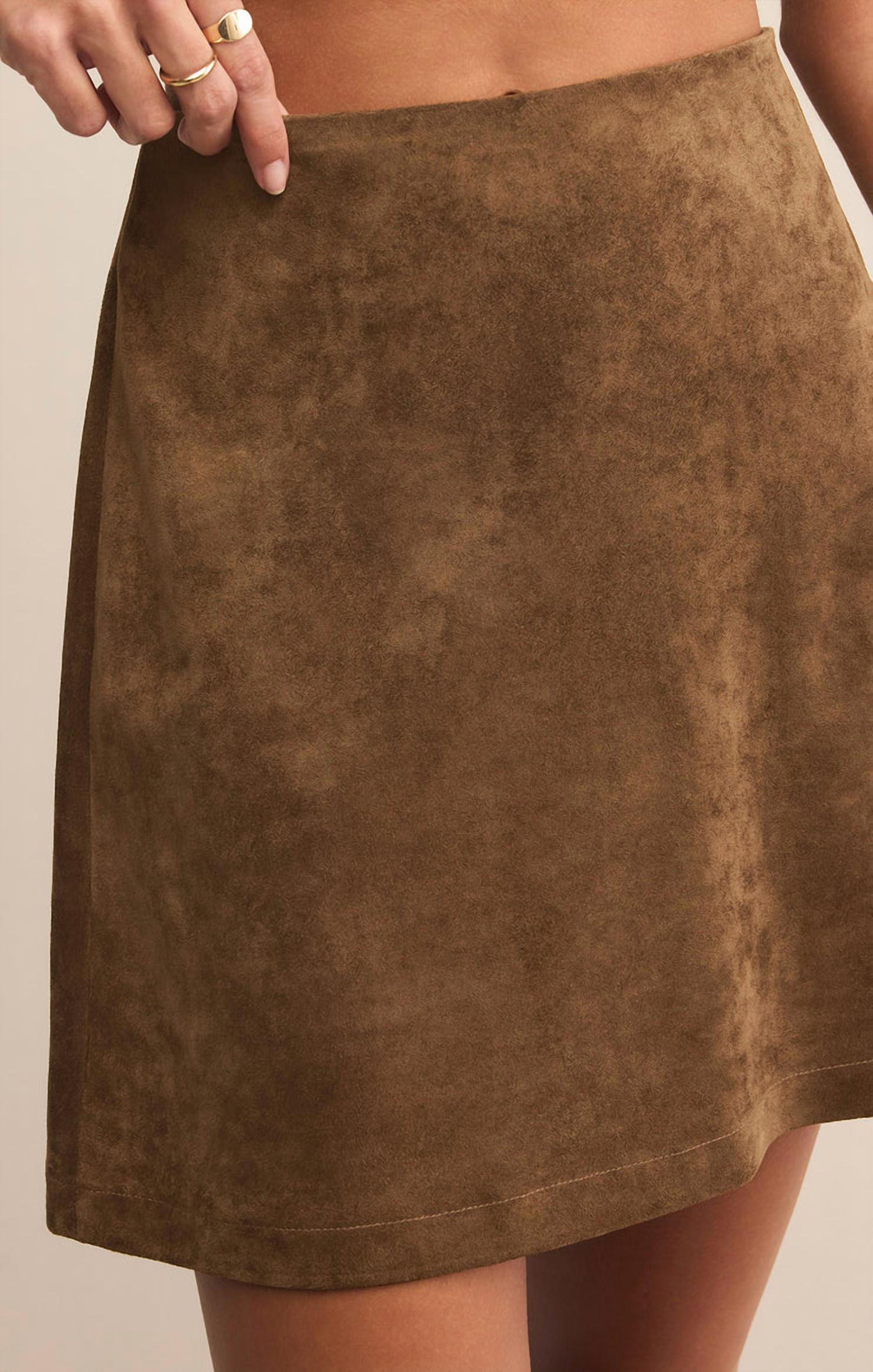 Z Supply - Ciera Suede Mini Skirt
