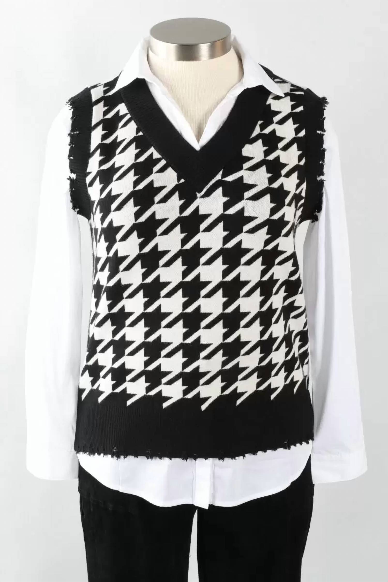 Charlie B - Houndstooth Shirt