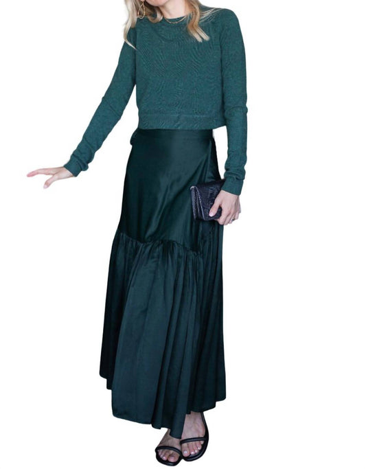 Brazeau Tricot - Opera Ruffle Skirt