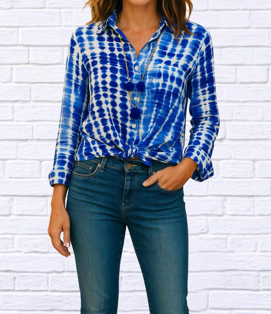 Diva Usa - Button Up Long Sleeve Shirt