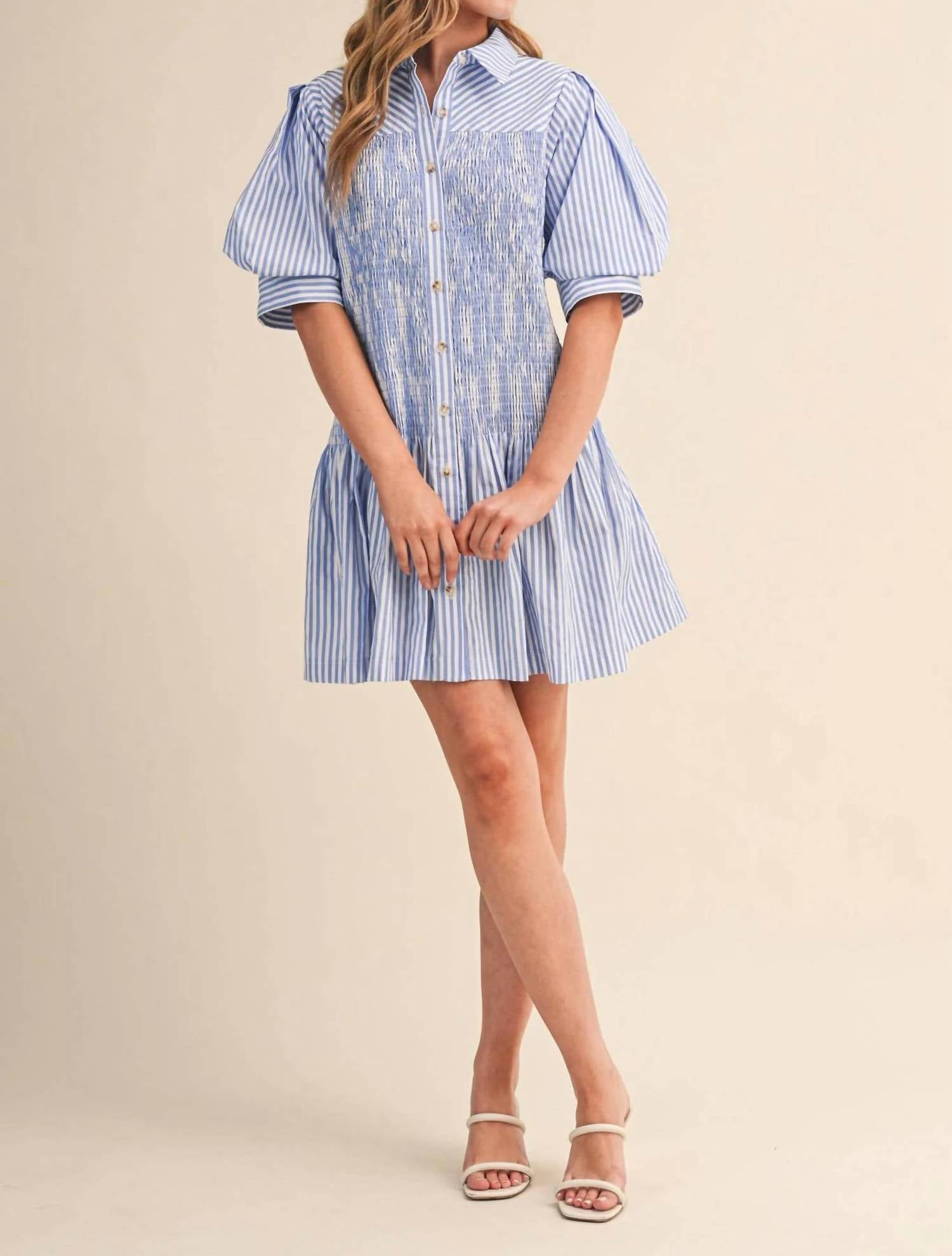 &Merci - Women's Hampton Stripe Dress