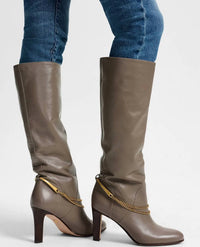 Veronica Beard - Tarian Tall Chain Boot