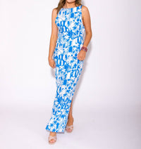 Sugarlips - Women's Stairway To Santorini Maxi Dress