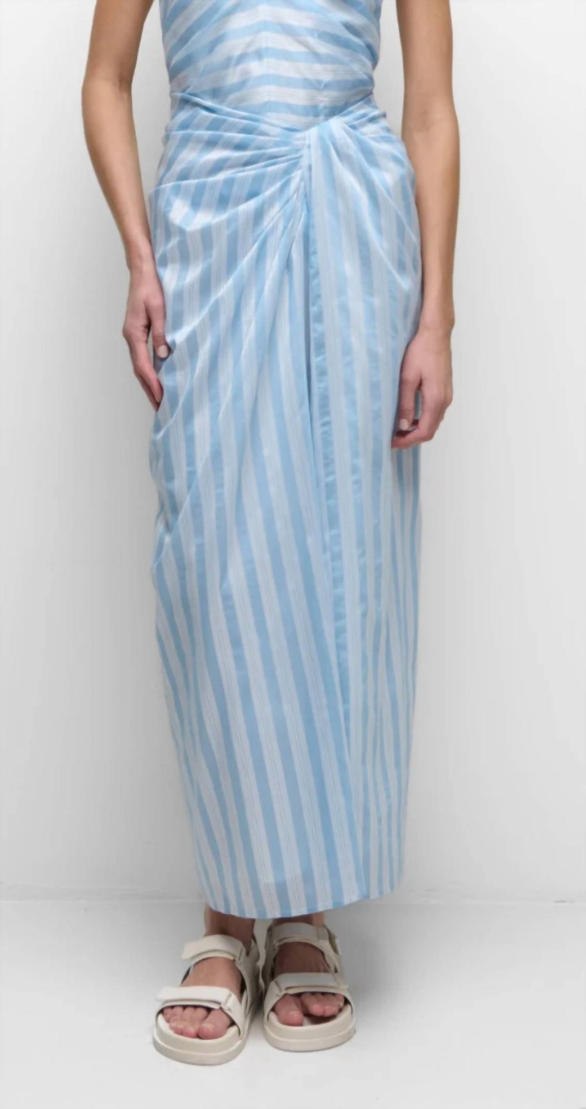 Simkhai - Liorra Draped Midi Skirt