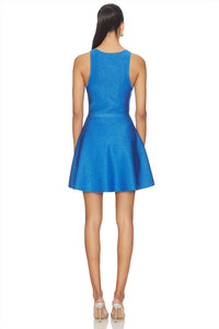 Karina Grimaldi - Cleo Knit Metallic Mini Dress