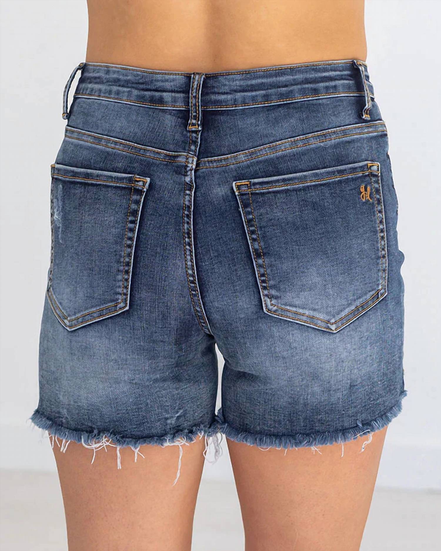 Grace And Lace - Repurposed Button Fly Shorts