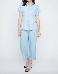 Renuar - Easy Days Chambray Button-up Shirt