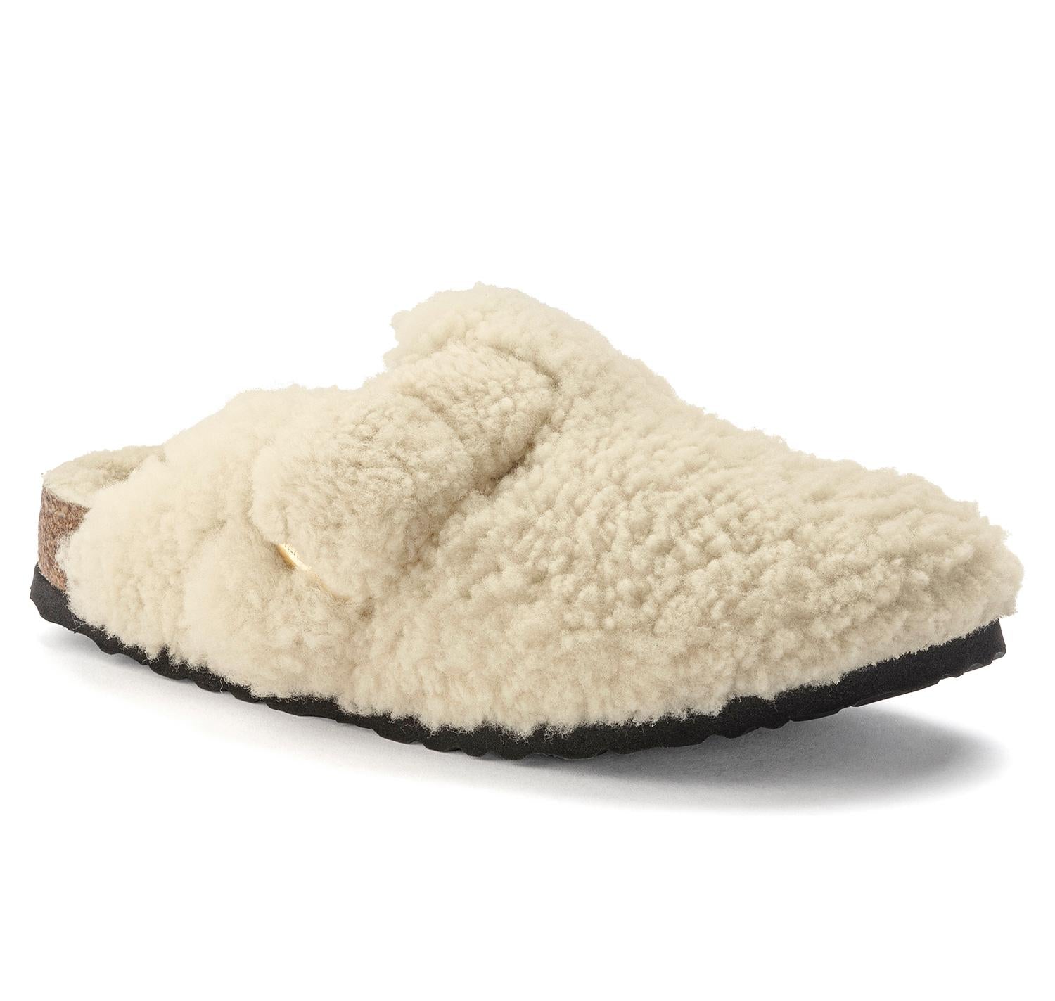 Birkenstock - Women's Big Buckle Boston Teddy Clog