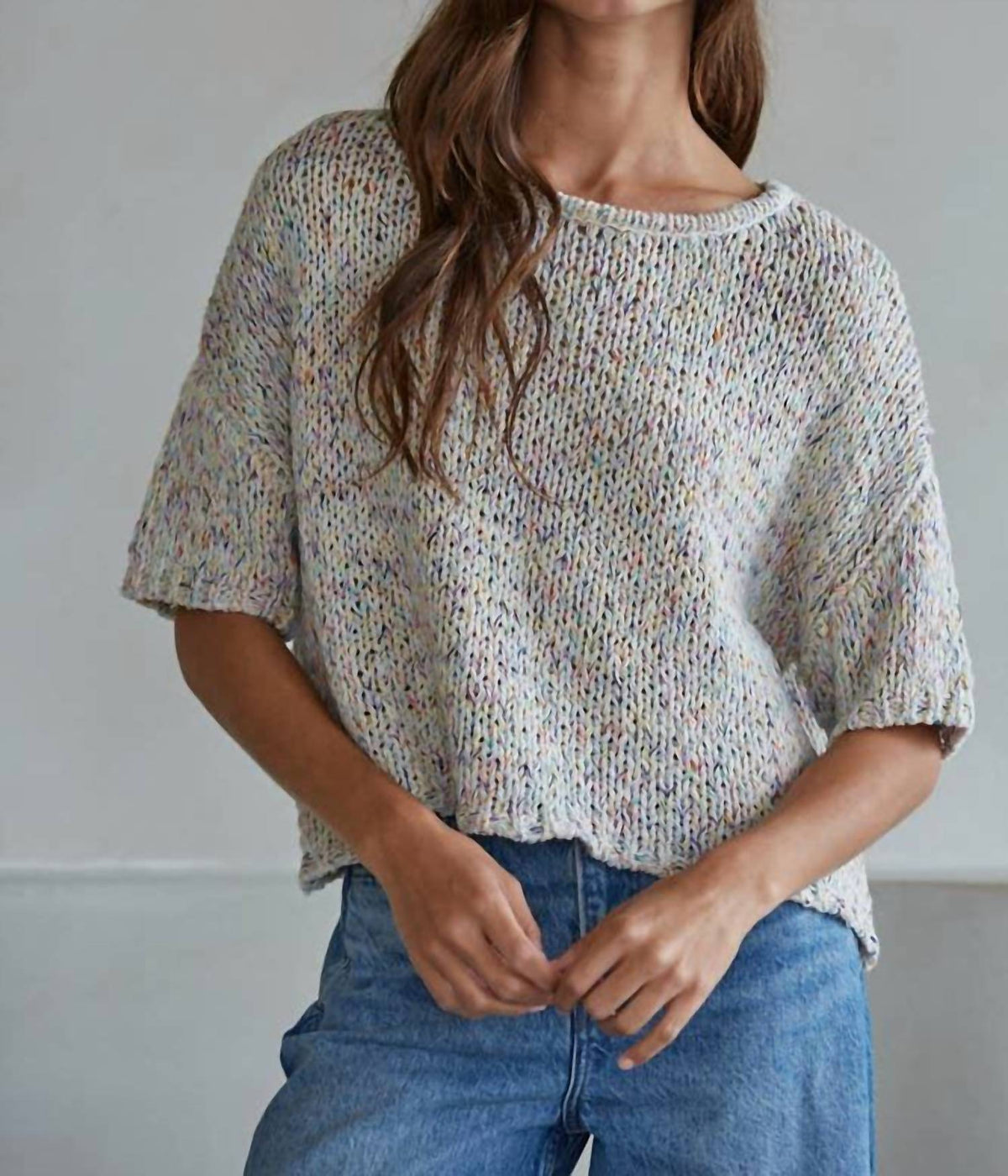 By Together - Short Sleeve Crew Sweater