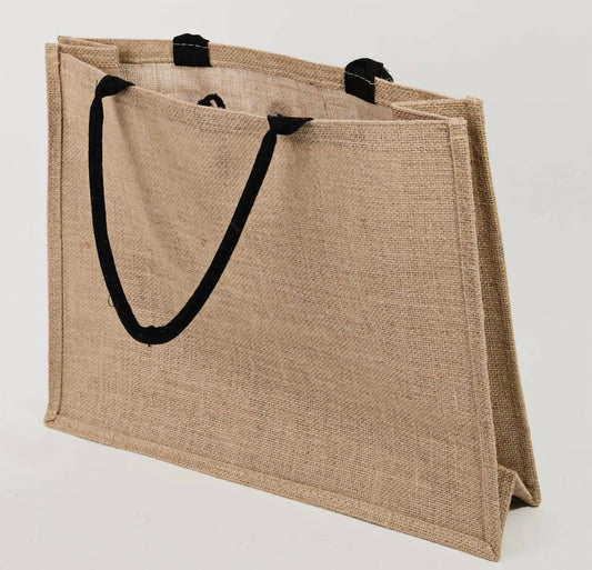 Anarchy Street - Women's Rectangle Jute Tote Bag