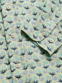 Lover Brand Fashion Men's Abaco Linen Shirt in palm sugar - men's shirt - alternate view