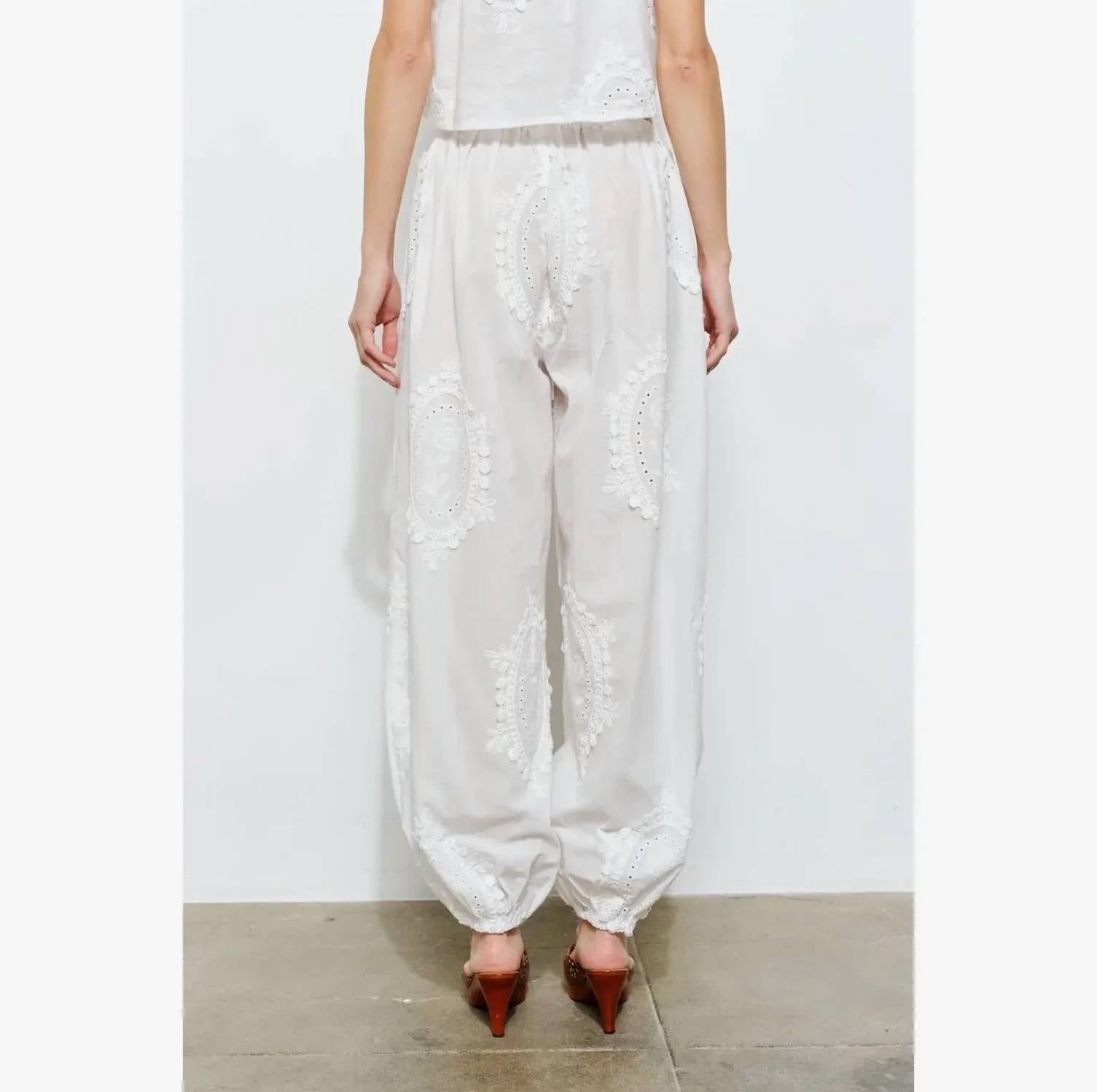 Loucia - Owen Embroidered Jogger