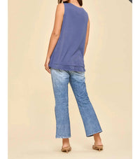 Andree By Unit - Women's Baby Ribbed Knit Tank Top - Plus