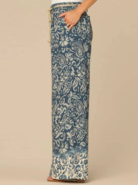 Democracy - Ab" Leisure Skyrise Rope Belt Wide Leg Pants