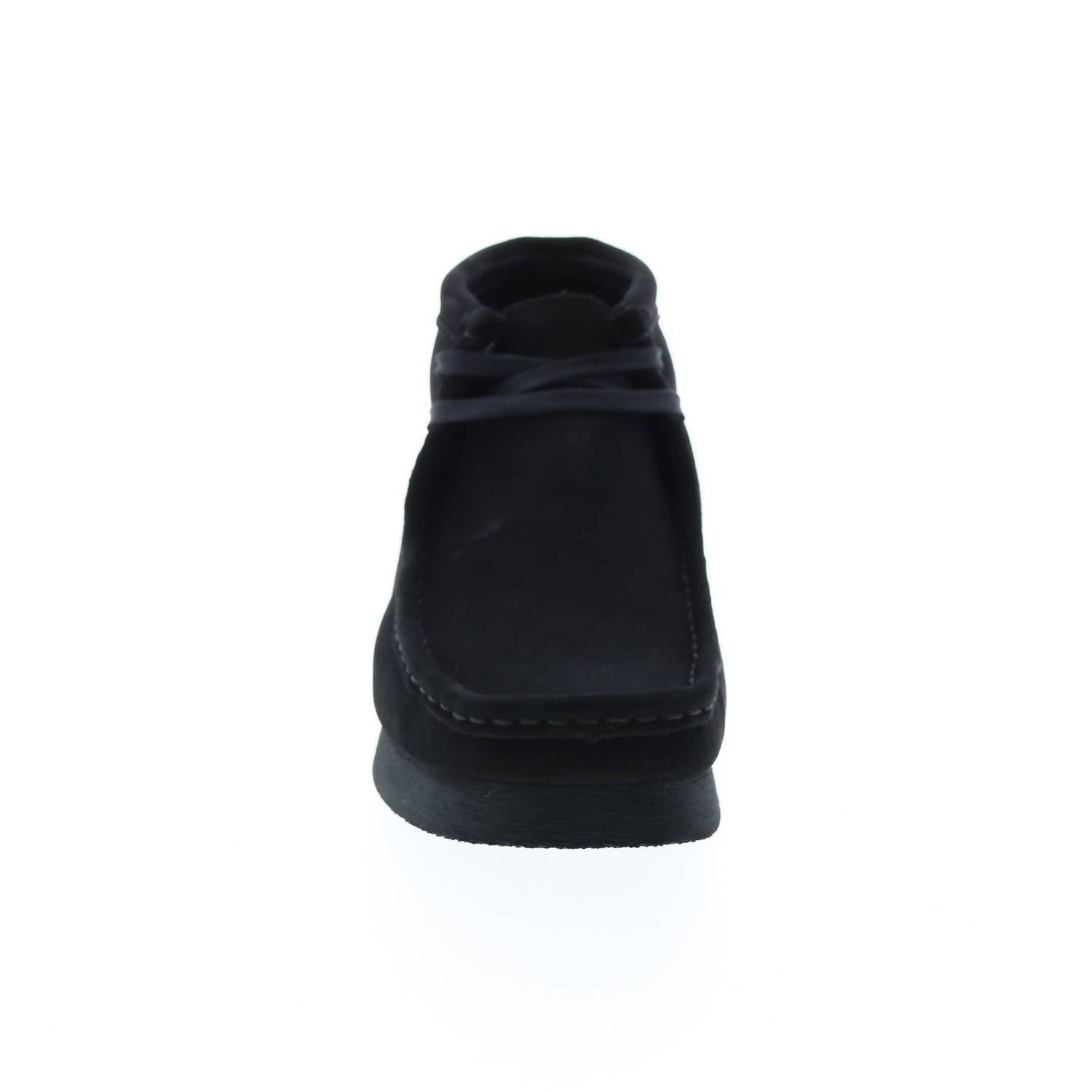 Clarks Men's Wallabee Boot in black - men's boots - alternate view