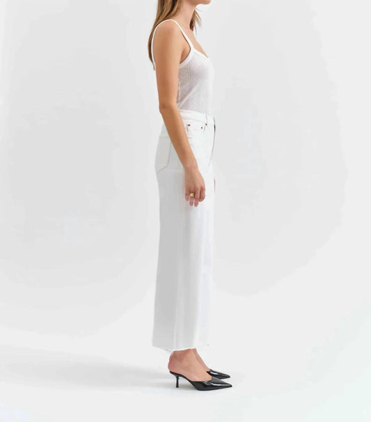 Daze - Pleaser High Rise Wide Ankle Jeans