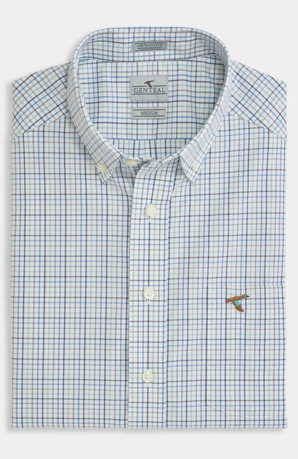 Genteal - Men's Brewster Cotton Sport Shirt