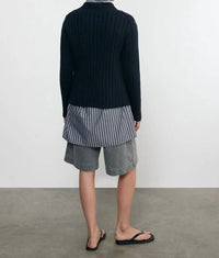 Enza Costa - Chunk Cotton Fisherman Sweater