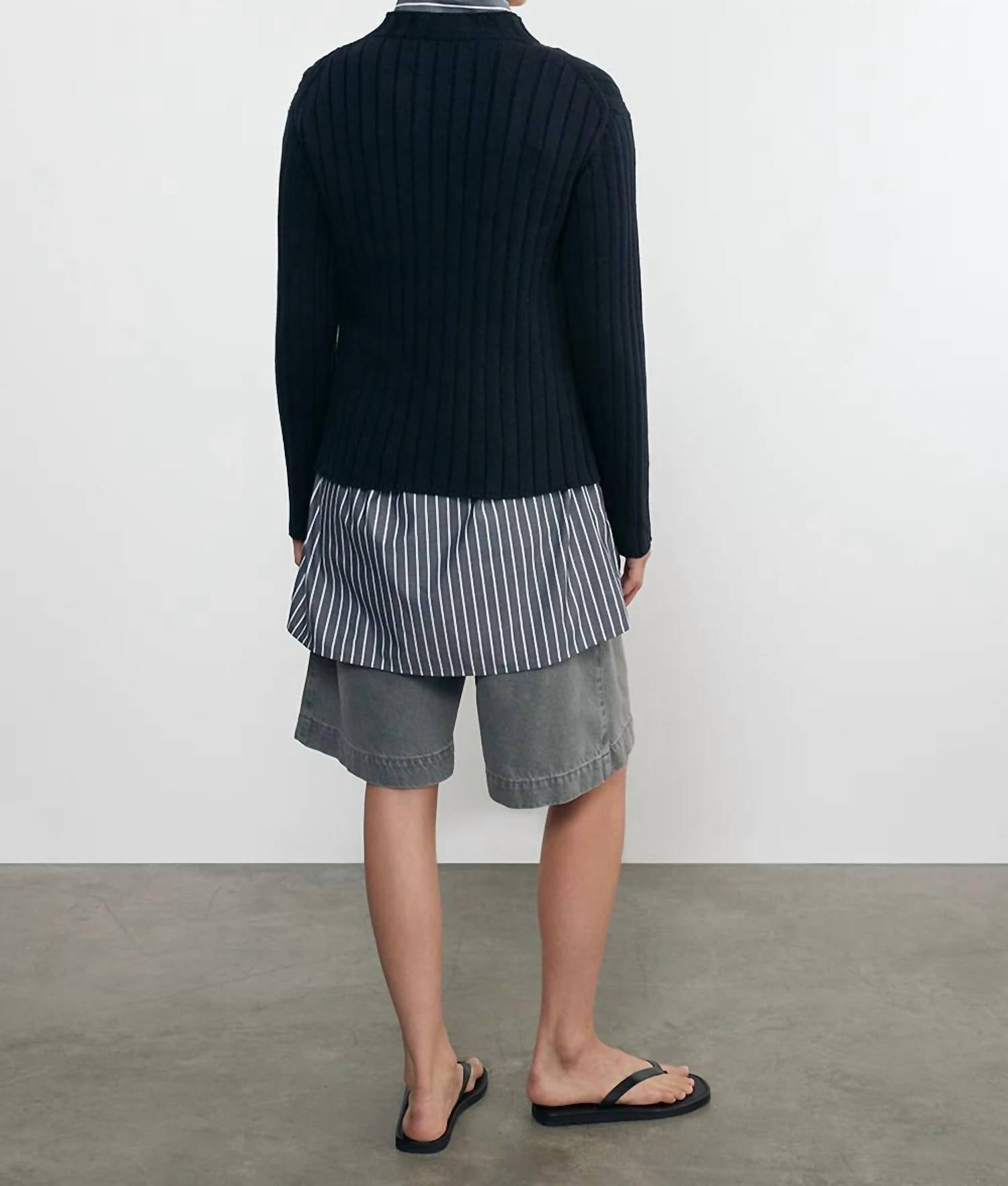 Enza Costa - Chunk Cotton Fisherman Sweater