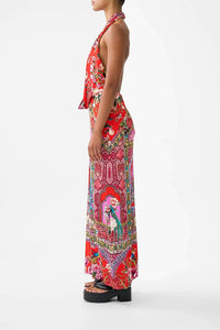 Camilla - Deep Cowl Plunge Dress