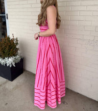 By Together - Priscilla Striped Maxi Dress