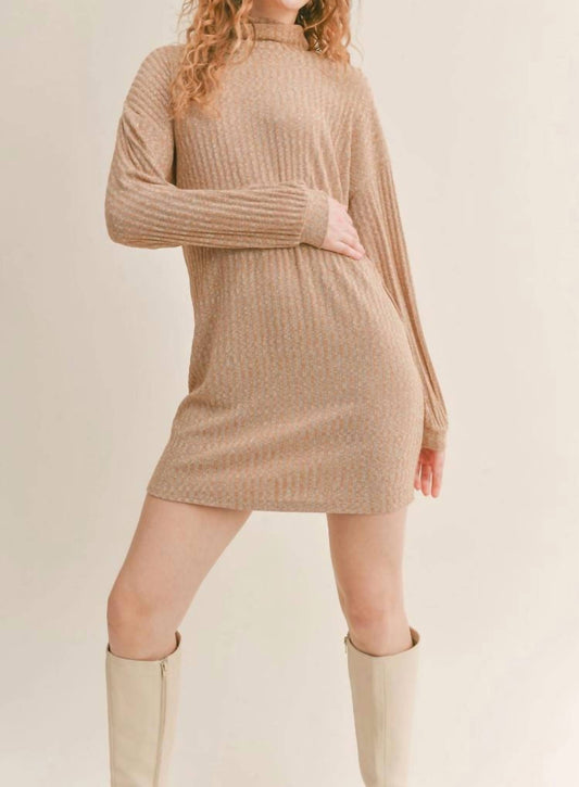 Sadie & Sage - Jesse Turtleneck Mini Dress