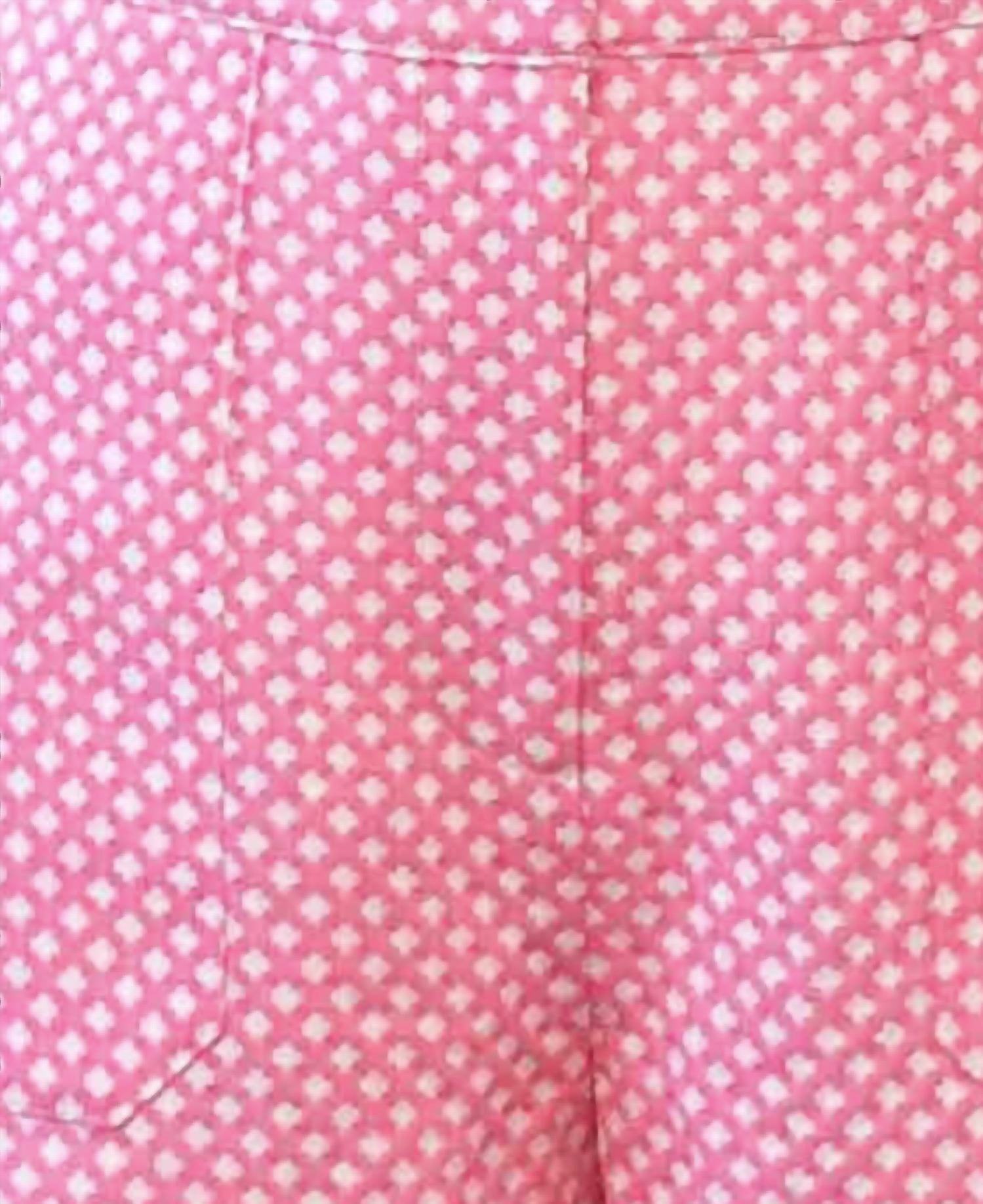 TCEC Women's Diamond Shorts in pink - women's shorts - alternate view