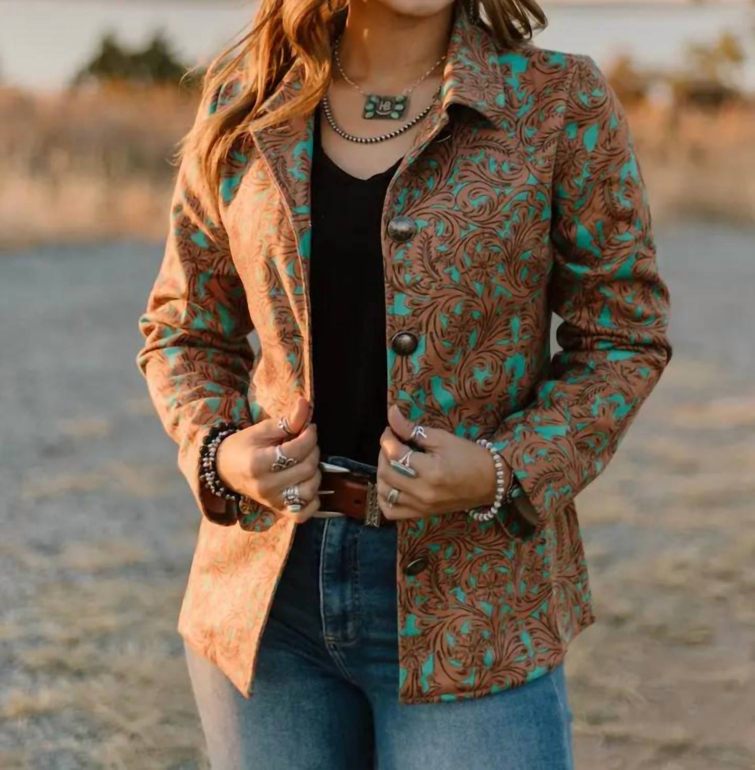 Sterling Kreek - Grand Entry Glam Blazer