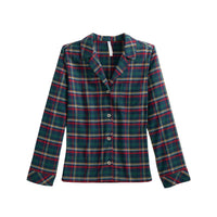 Southern Tide - Women's Partridgeberry Plaid Lounge Shirt