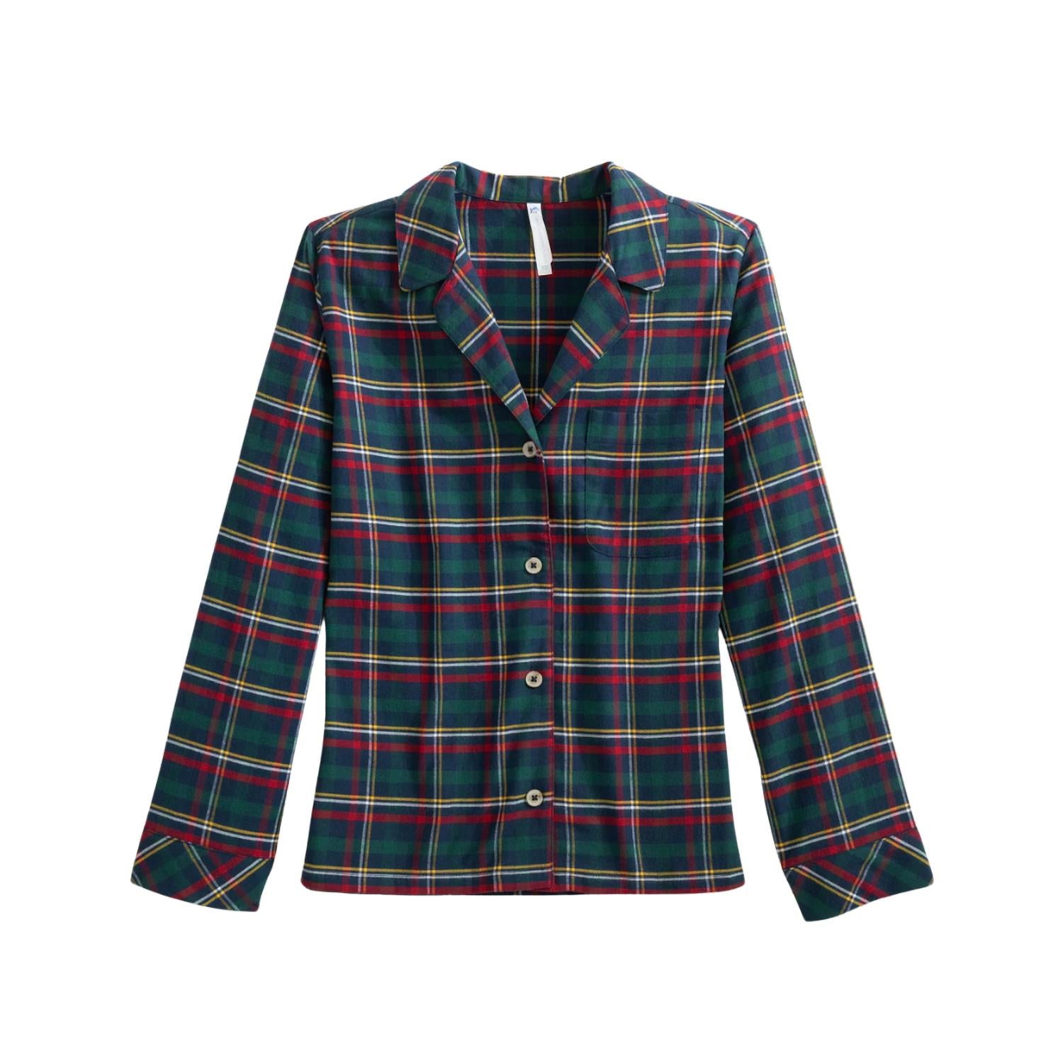 Southern Tide - Women's Partridgeberry Plaid Lounge Shirt