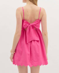 Entro - Scallop Accent Mini Dress
