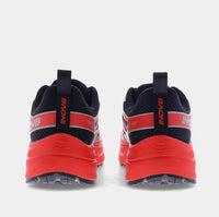 inov-8 Men's Trailfly Max Shoe in black light grey red - men's shoe - view 4