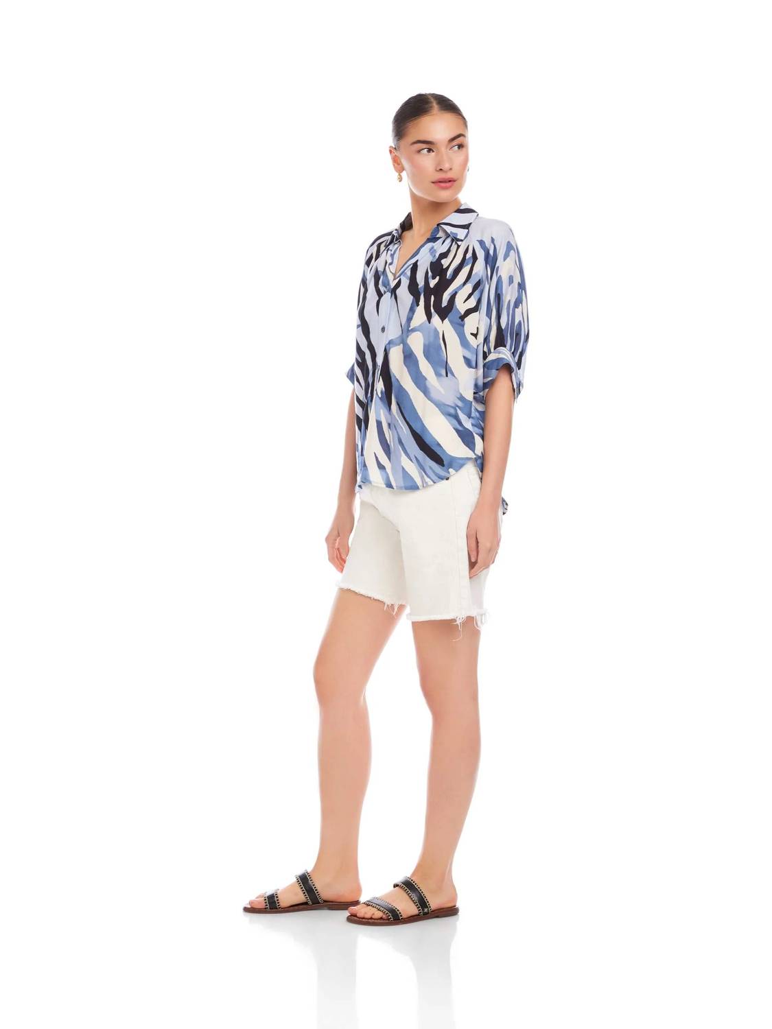 Fifteen Twenty - Yvette Blouson Sleeve Top