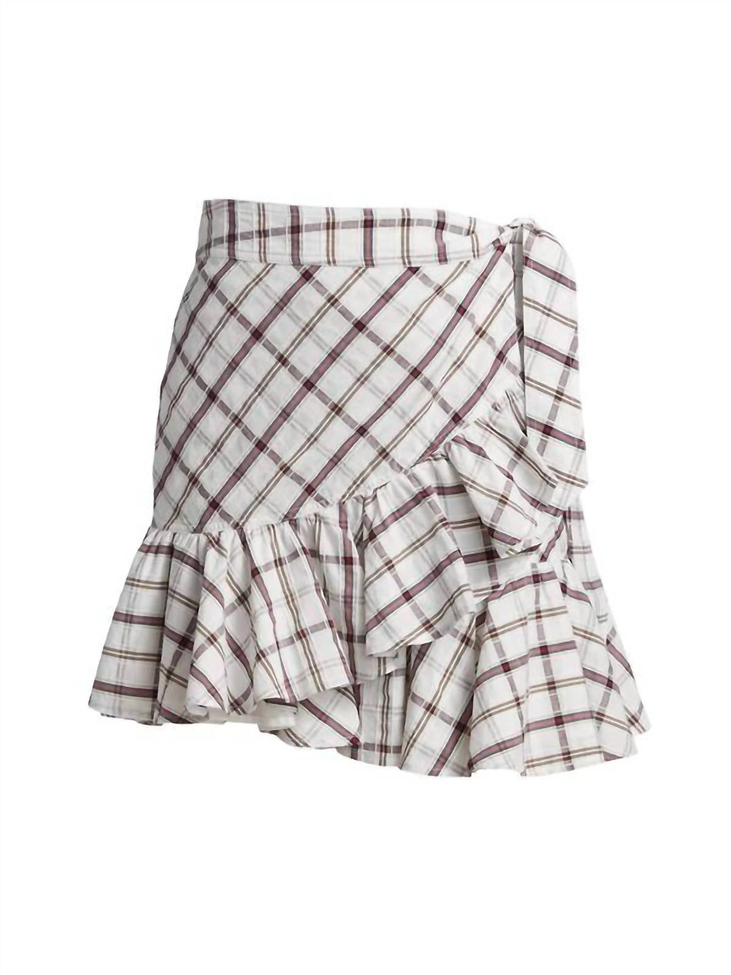 Veronica Beard - Memphis Plaid Mini Skirt