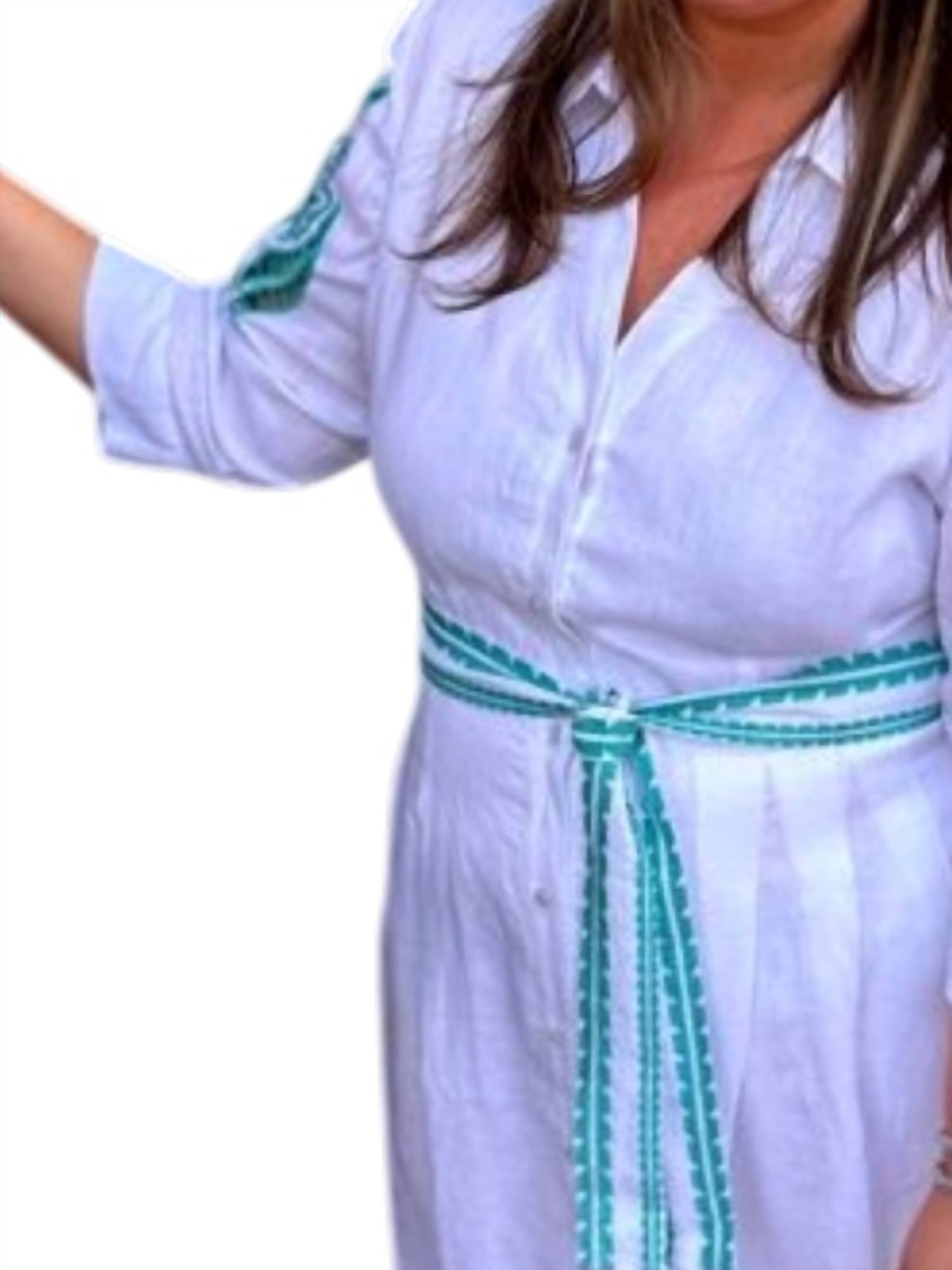 Tyler Boe - Audrey Linen Shirtdress
